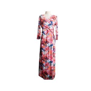 Soft Surroundings Size M Medium Le Jardin Wrap Dress NWT $140